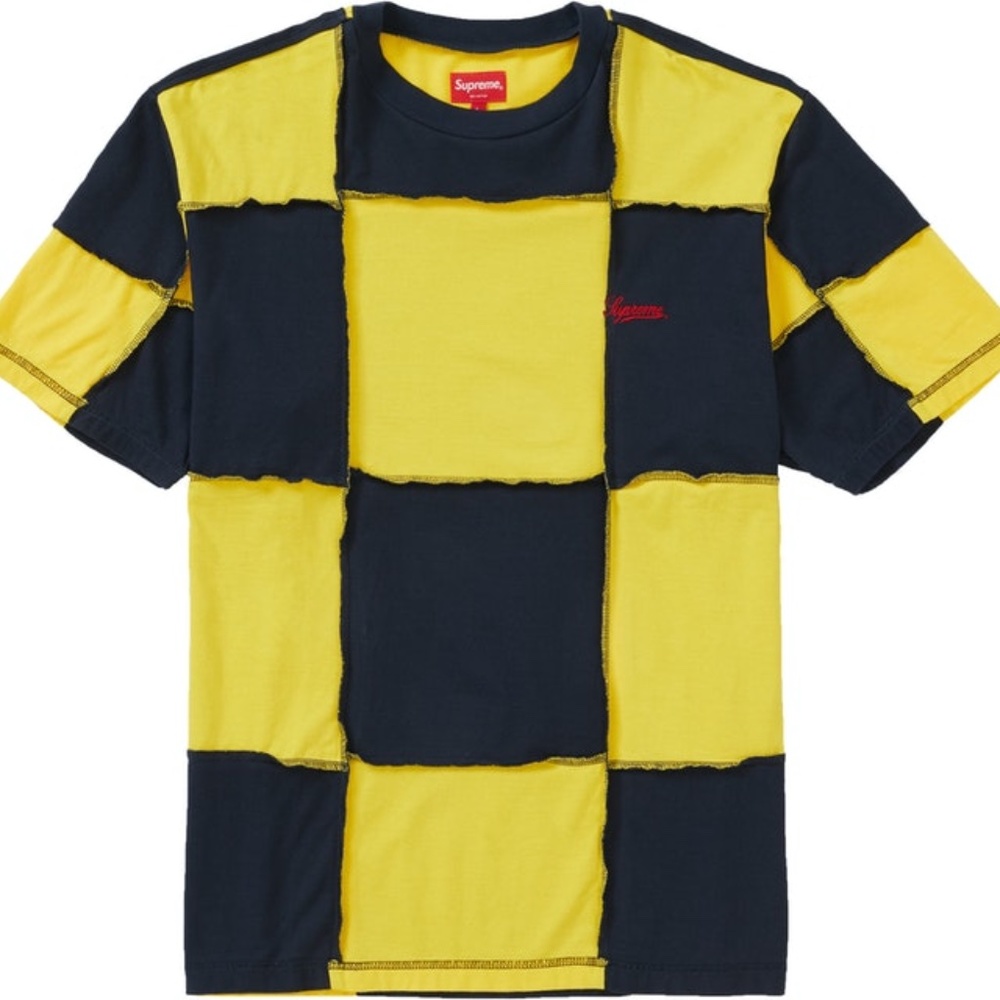 SUPREME  PATCHWORK  TEE